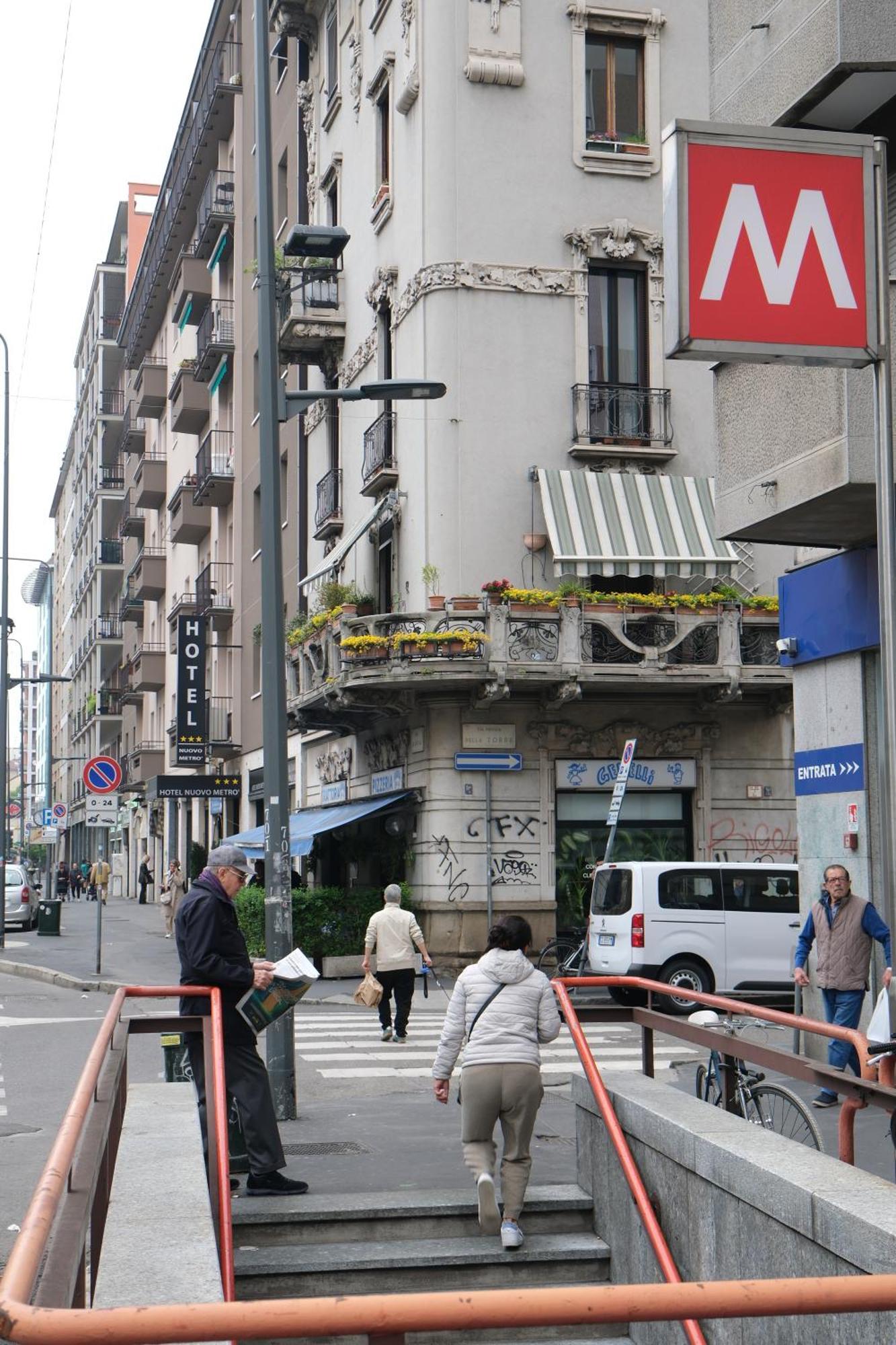 Hotel Nuovo Metro Milano Eksteriør bilde