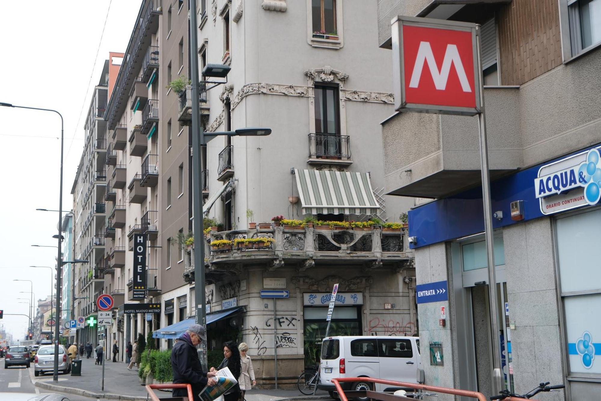 Hotel Nuovo Metro Milano Eksteriør bilde